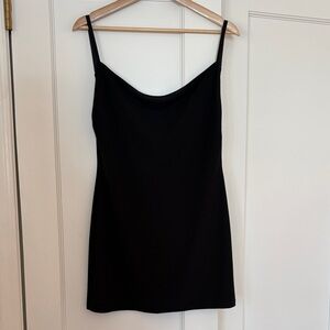 Norma Kamali Black Mini Dress